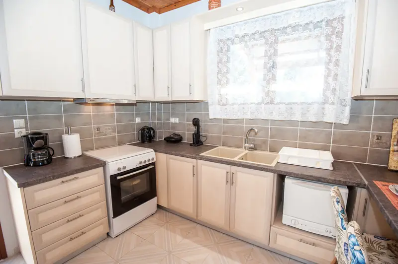 Kitchen storage and worktop